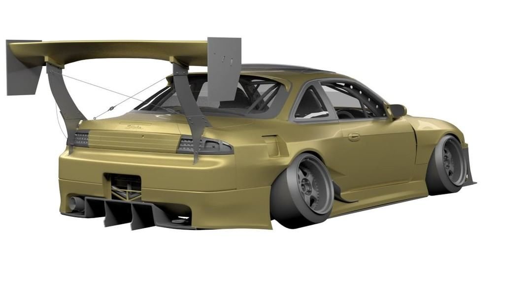 anikis14's tweet photo. オランダの会社RC Arlos FactoryからシルビアのRCボディ（1/10scale）が今後製造、販売になるらしいです
前フェンダーボディキットのバージョン1と現フェンダーボディキットのバージョン2があります
RCされてる方どうでしょうか？ https://t.co/C4YomVSwZs