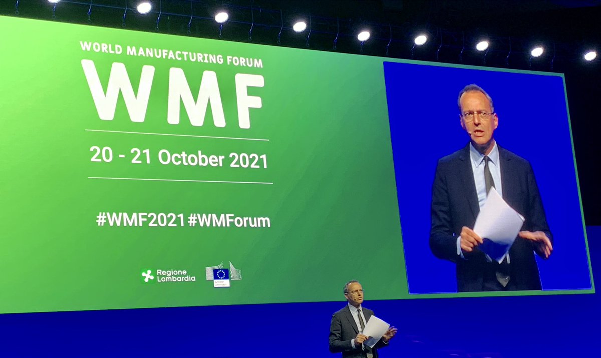 We really need a Digitally Enabled Circular Manufacturing, that’s the model for an economically and environmentally sustainable future 

#WMF2021 #WMForum #sustainability #circulareconomy