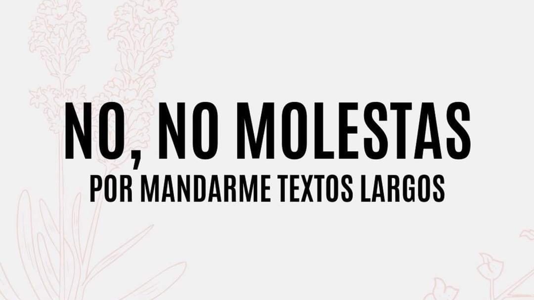 RiseUnforgiven's tweet photo. No molestas. https://t.co/fgGVftX5O3