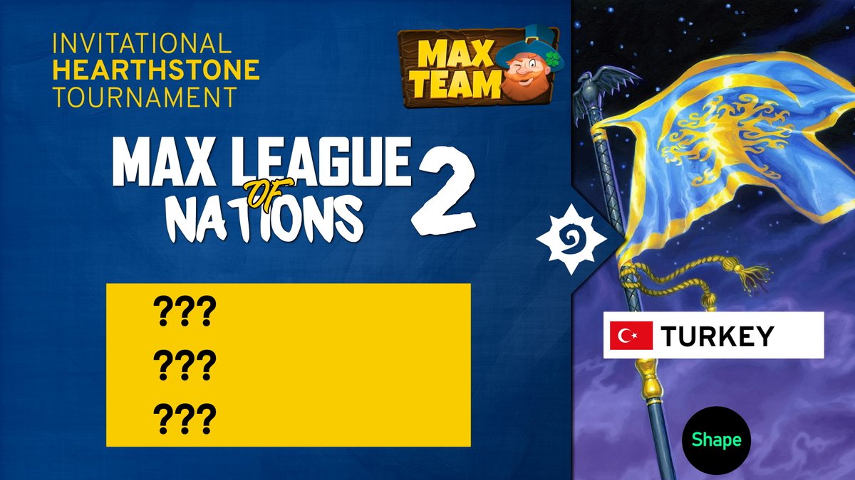 🌎🏆#MAXLeagueOfNations2🏆🌎

Turkey people!
Choose the 3 players to represent #Turkey 🇹🇷 in the 🌎🏆#MAXLeagueOfNations2🏆🌎 as a team.
Reply within 3 days with the number of the 3 players to choose among our shortlist:

1️⃣@mete_c
2️⃣<a href="/Whiterun_hs/">Çağrı Ersoy</a>
3️⃣@RoccoHS4
4️⃣<a href="/HypnosHs_/">Ulaş Aytek</a>
