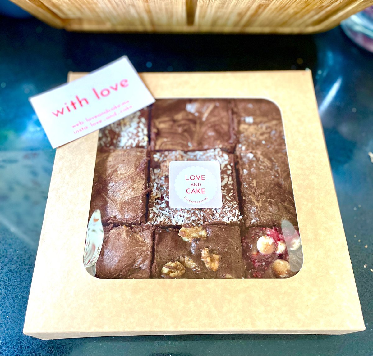 Now offering POSTAL BROWNIES anywhere in the UK. #hernehill #dulwich #peckham #nunhead #brixton #eastdulwich #westnorwood
