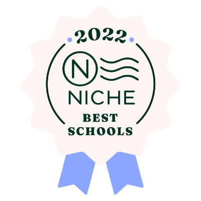 Once again, we're proud to announce our recognition as a NICHE Best School. We ranked in the top 10 Best College Prep Private High School in CT from among 63 schools. We also ranked in the top 5 Best Private K-12 Schools in CT and top three Best Private High Schools in NH County.