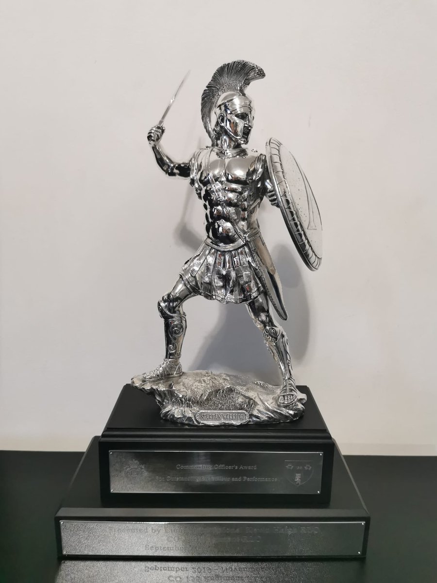 •Spartan Warrior silver piece• 

A brilliant silver piece we did for a Commanding Officer. 

#militarymasterpiecesltd #spartanwarrior #commissioned #silver #britisharmy #royalmarines #royalnavy #RAF #specialforces