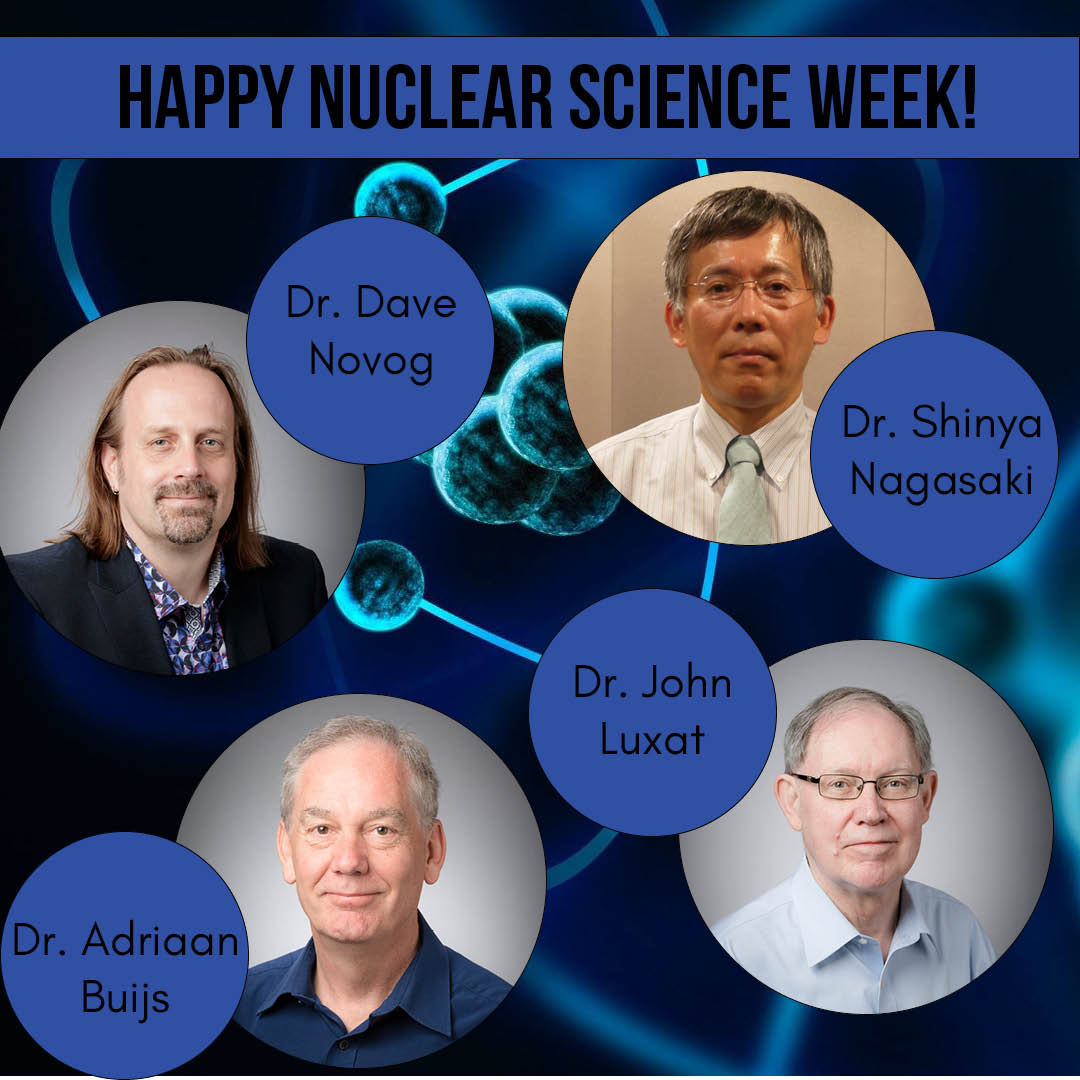 macengphys's tweet photo. Happy Nuclear Science Week!
#engphys #macengphys #nuclearengineering #nuclearscience #nuclearphysics #thinkengineering #engineeringisforeveryone https://t.co/JvkSxGioOV