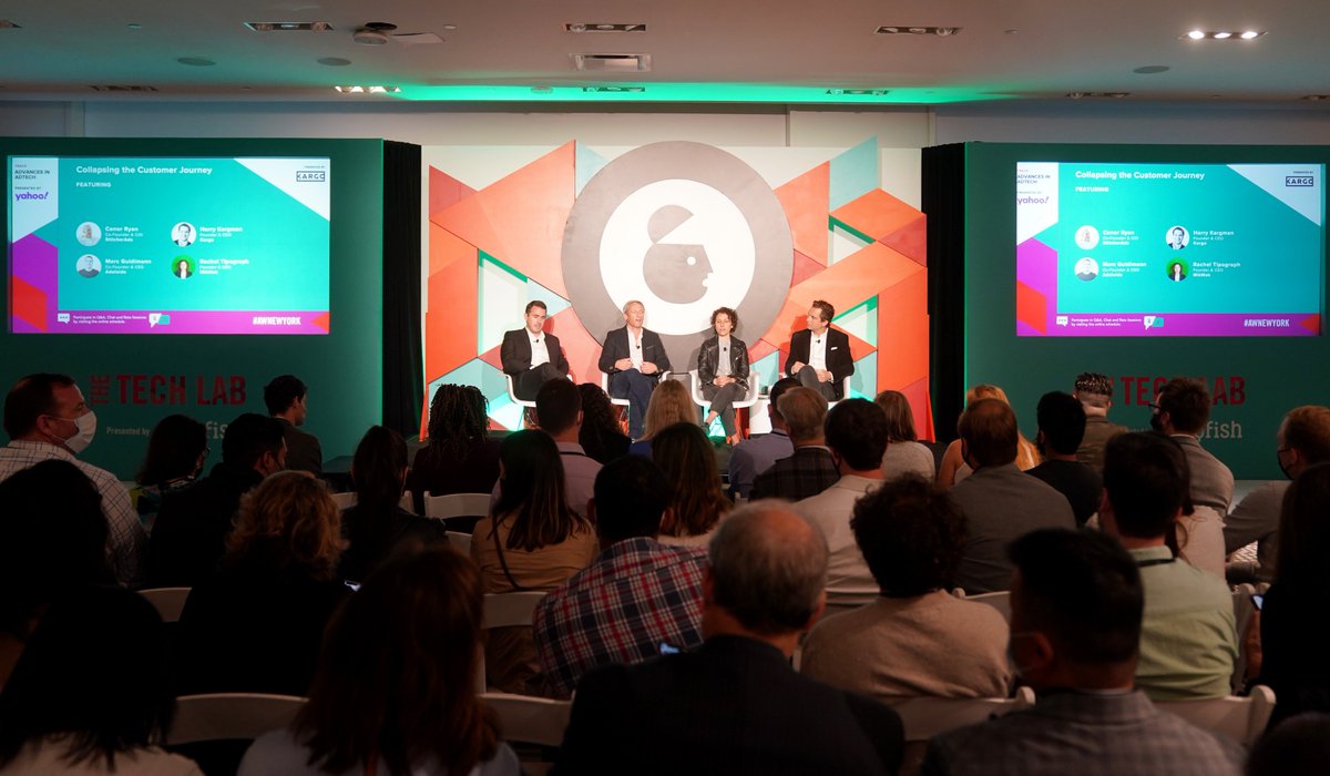 jellyfishglobal's tweet photo. Are you at #AWNewYork? Stop by The Tech Lab Stage to see industry experts delving deep into the future of MarTech and AdTech.
@advertisingweek #nownewyork #AdvertisingWeekNow https://t.co/eEz6SXMRHN