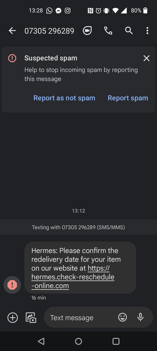 1997_holly's tweet photo. @Hermesparcels Hey, Hermes is this you??? I'm not expecting anything https://t.co/5mqFSdV3bE