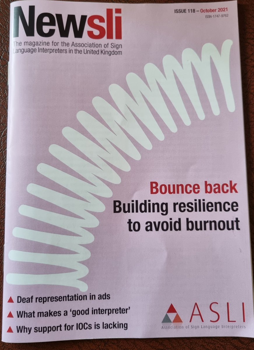 drjulesd1's tweet photo. In this month's @NewsliZoe I've written about the importance of monitoring your stress signature and spotting early signs of burnout. Regular supervision is a key element in this process. Give it a try and find out what benefits it can offer you. https://t.co/yaEU2q5kG5