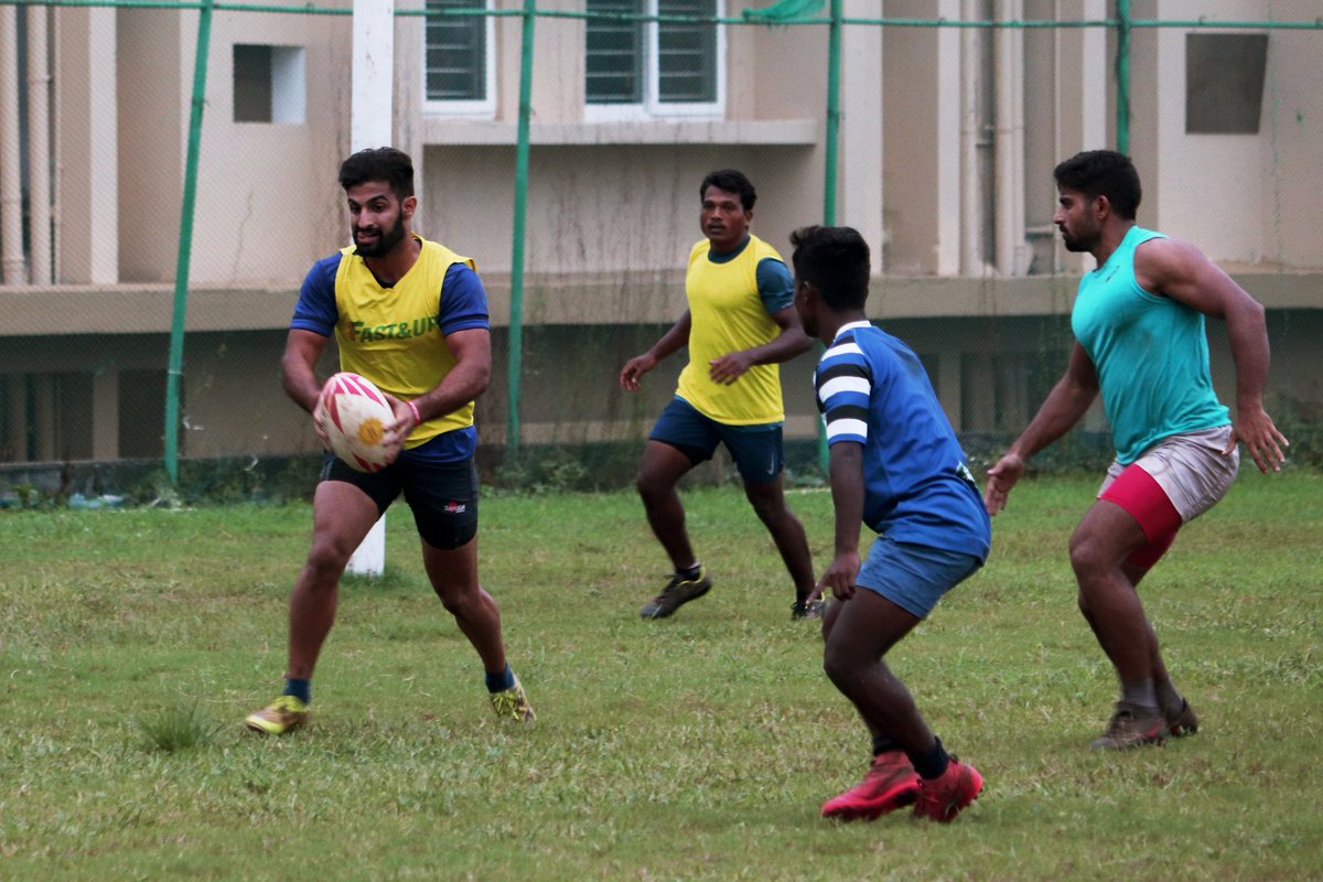 RugbyIndia's tweet photo. #ReturnToPlay #AsiaRugby #SevensTrophy #Rugby #PlayersAtTheHeart #RugbyIndia #GetFitWithRugby #GetIntoRugby #WeLoveRugby
(2/2) https://t.co/AtNdsgSHTB