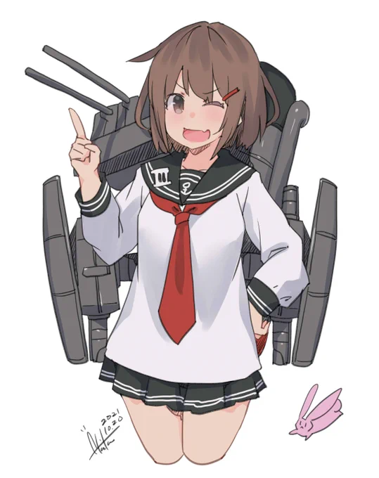 雷『もーっと頼っていいのよ!』
#艦これ #雷 