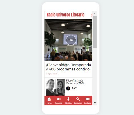 Radio Universo Literario tweet media