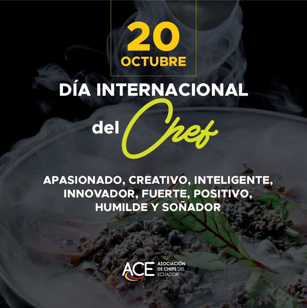 Asociacion de chefs del Ecuador (@asochefsec) on Twitter photo 