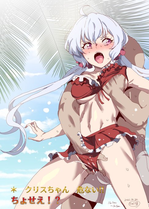 クリスちゃん!危ない!!
ちょせえ!? 