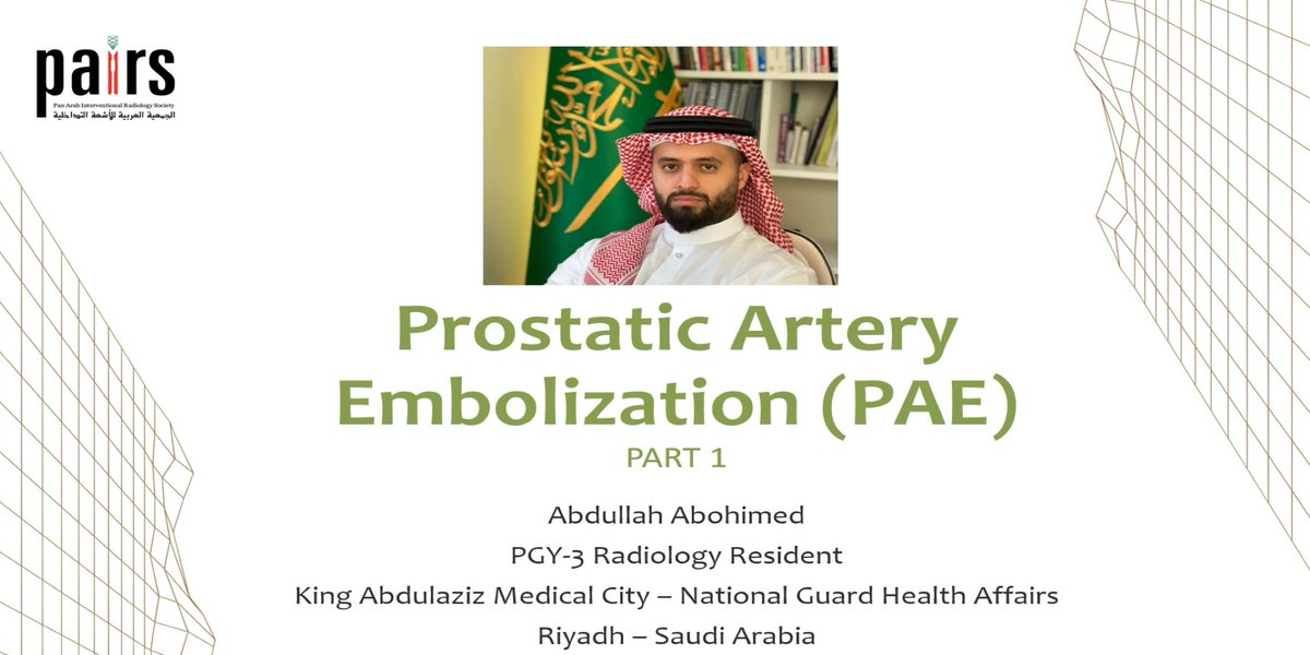 📢Did you watch PAIRS RFS last video 'Prostatic Artery Embolization,Part1 'uploaded now on pairs-society.org/prostatic-arte… 🔔Don't forget, PAIRS membership is for free You need just to login! #PAIRS #PAIRS_RFS #Prostatic#Artery#Embolization WAS ONCE A BIGINNER pairs-society.org