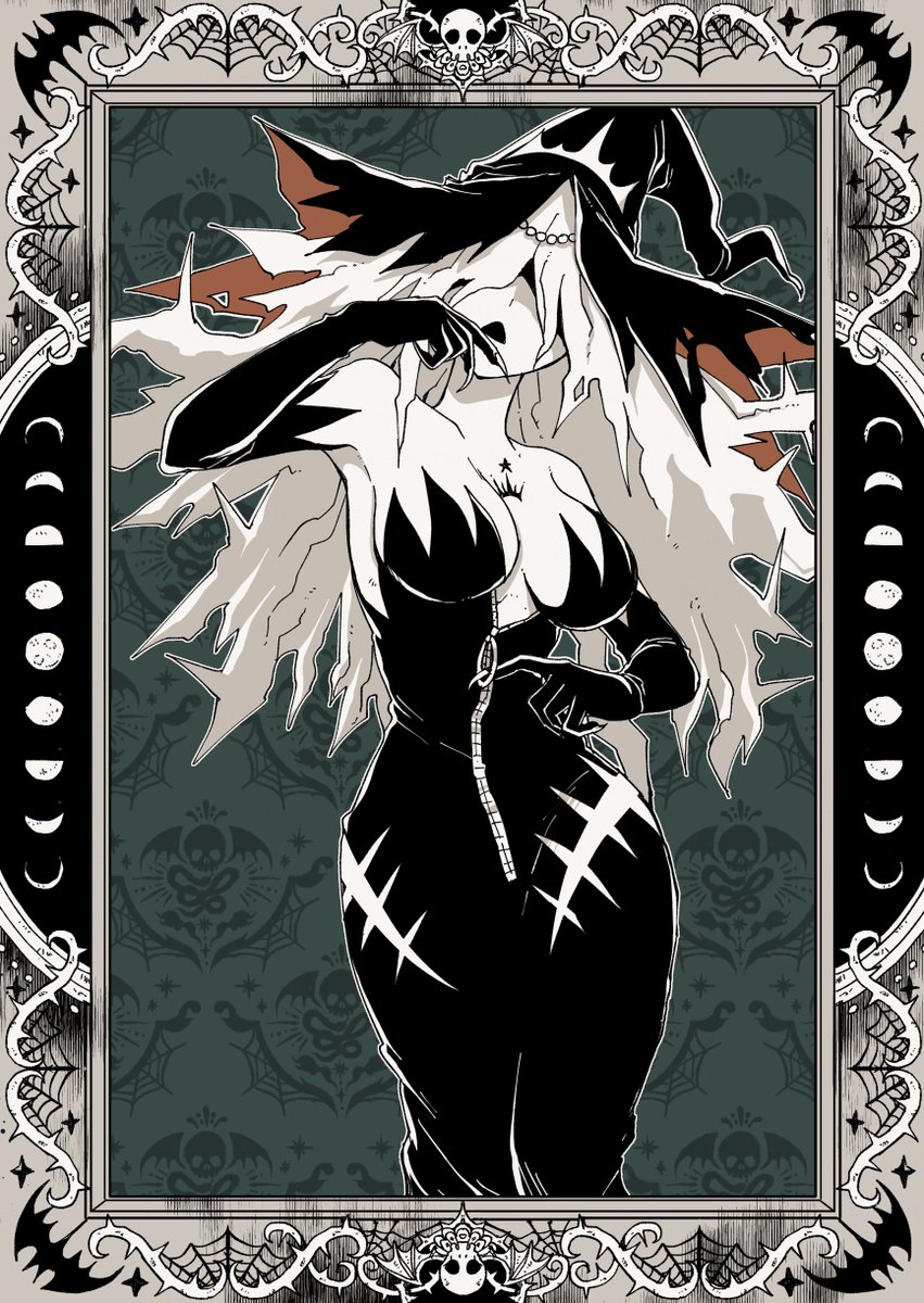 💀海の魔女クラウン💀
#怪物メイド 