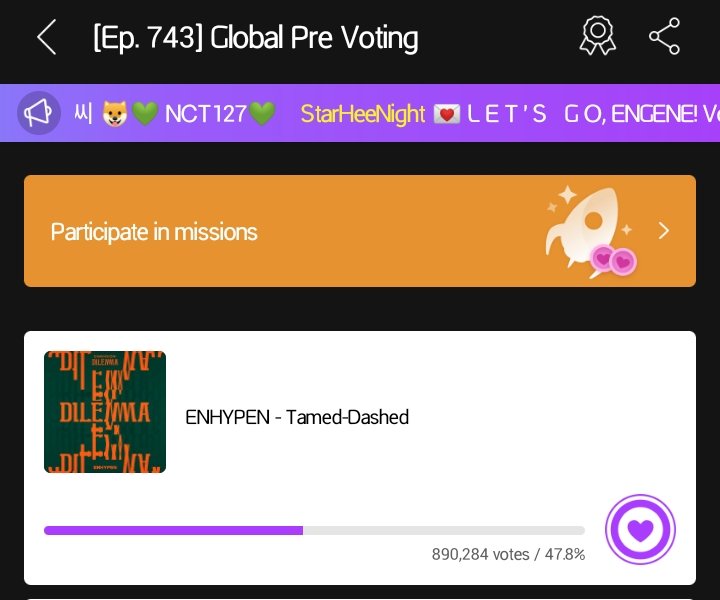 yourssjy's tweet photo. ‼️ENGENES ‼️

EYES HERE. ENHYPEN IS NOMINATED ON MUBEAT FOR THE EP. 743 AND WE ALL WANT TO SEE SUNGHOON HANDLING TROPHY TO THEM RIGHT? SO IF YOU HAVE TIME PLEASE VOTE FOR THEM! https://t.co/pML4pkI7VR