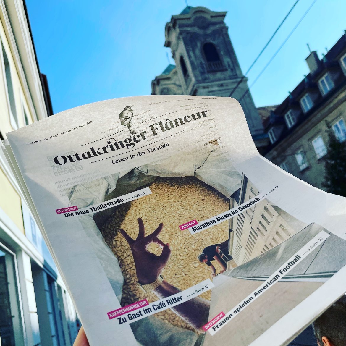 Die Nummer 3 des Ottakringer Flaneur Magazins ist da und auf dem Weg in die Postkästen aller Ottakringer:innen! 🙌
ottakringerflaneur.com