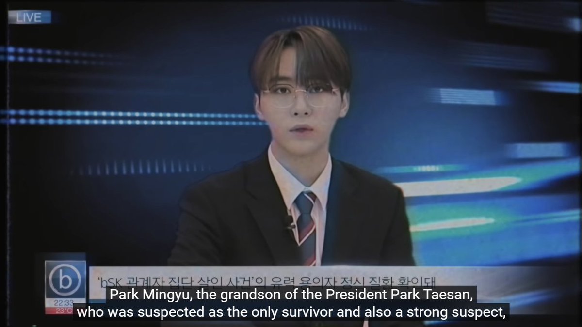 lattegyu_'s tweet photo. it can be mingyu bcs remember the bad clue where the ending of bad clue ep during the news seungkwan said that park mingyu who suffered the DID is hiding and tonight ep the dr arthur kim mentioned that his whereabouts are still unknown..

does this related??? https://t.co/aKYkiRx0qG