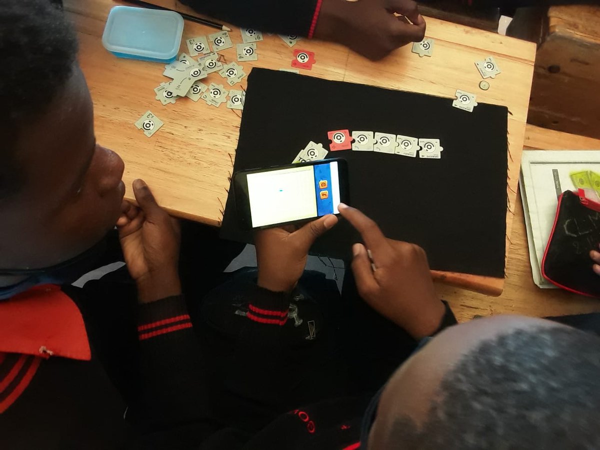 NMBSTC's tweet photo. The NMBSTC team was at R.H. Godlo Primary School today in an effort to teach learners about the Tank coding programme. In the spirit of coding month, learners were given an introductory step/phase into the world of coding and possibilities brought by technology. π»π₯οΈπ #codemonth https://t.co/3SwkzKN34K