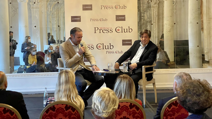 GazettedeMonaco's tweet photo. #audiovisuel 🎙 François Tron était invité hier soir par le @MonacoPressClub afin de débattre sur l’avenir de la télévision à Monaco 📺
Lire l'article 👉 https://t.co/zCBkQ3VAiC https://t.co/p3tGEvQ7wK