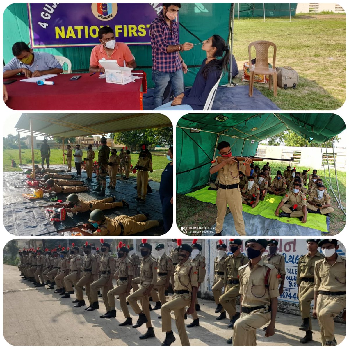 NCC_Dte_Gujarat's tweet photo. CATC of 4 Guj Girls Bn VV Nagar Gp underway. Activities conducted wpn trg ,firing and drill.
@DefencePRO_Guj
 @HQ_DG_NCC
@Cmoguj @Bhupendrapbjp
 @drajaykumar_ias https://t.co/z00d0a1XSs