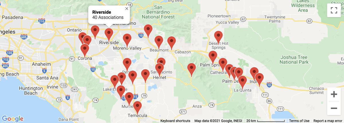 hoa_score's tweet photo. New County Added - Riverside County, California. See all HOA Score® details for Riverside County here: https://t.co/h0LEdzy7jK #HOAScore #HOA #California #RiversideCounty https://t.co/YMj6okEsr0