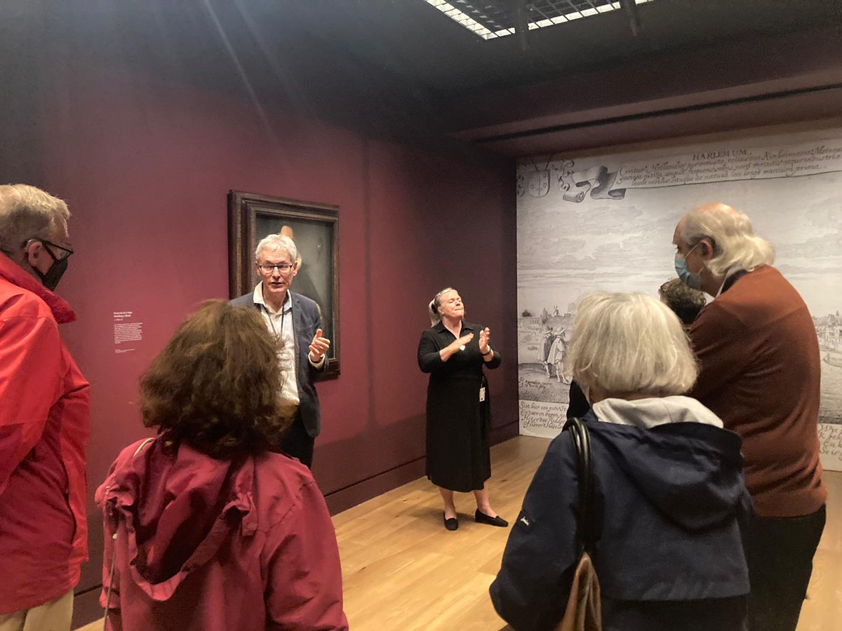 ELipspeaker's tweet photo. It was my absolute pleasure and really fantastic to be doing face to face #Lipspeaking today at @WallaceMuseum for the Frans Hals collection. First time back working in London for a long time.😊 #DeafAccess #HappyProfessional https://t.co/rTq0bDuR1X
