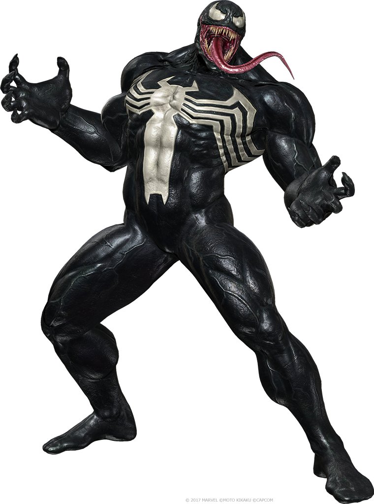 NBA Jam (the book) on X: Concept art of Venom for Marvel vs. Capcom: Clash  of Super Heroes. 🔥  / X