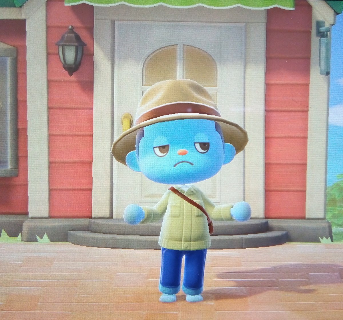 relaxedview_'s tweet image. The Professor is here! I love him so much!!! Let&apos;s strap in! @wearewatcher @shanemadej #theprofessor #puppethistory #puppethistoryart #professormcnasty #acnhhalloween