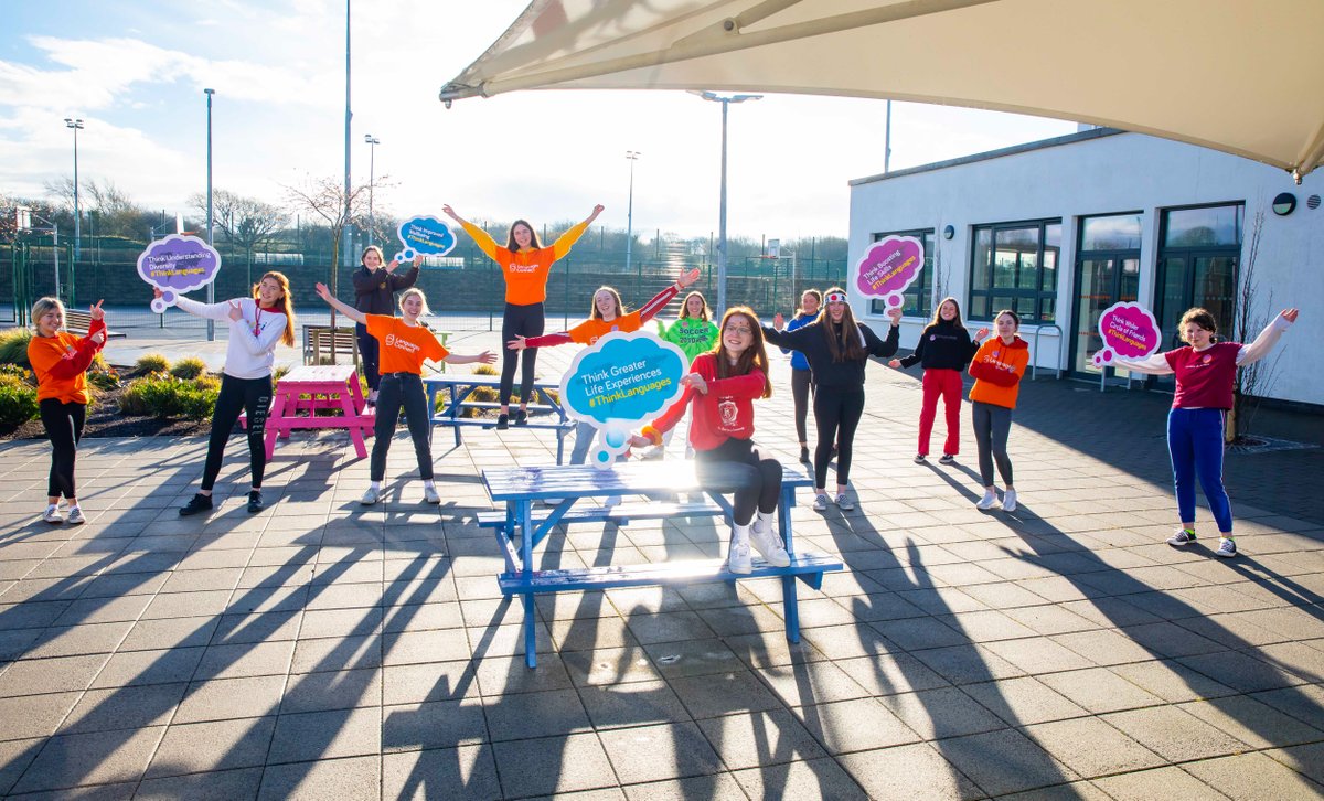langsconnect_ie's tweet photo. #ThinkLanguages 2021 is just over a month away. Here are some colourful throwbacks from last year's events. Many schools used their diverse student populations to create workshops that celebrated the various languages and cultures in their own school. #thinkunderstandingdiversity https://t.co/0Q2UUaySir