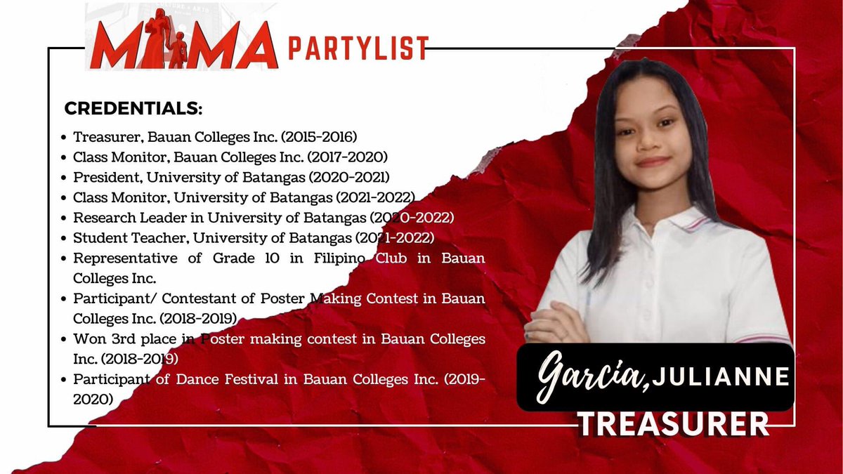 MAMA_UBSHS's tweet photo. Bagama't hindi sukatan ang credentials sa pagsinsin sa isang MAkaMAsang lider, ang mga karanasan sa pamumuno ay tumutulong sa paghubog ng pananaw at adhikain para sa aktibo, epektibo, at inklusibong serbisyo na naka-angkla sa pangangailangan ng mga estudyante. https://t.co/DIN2km9tyt