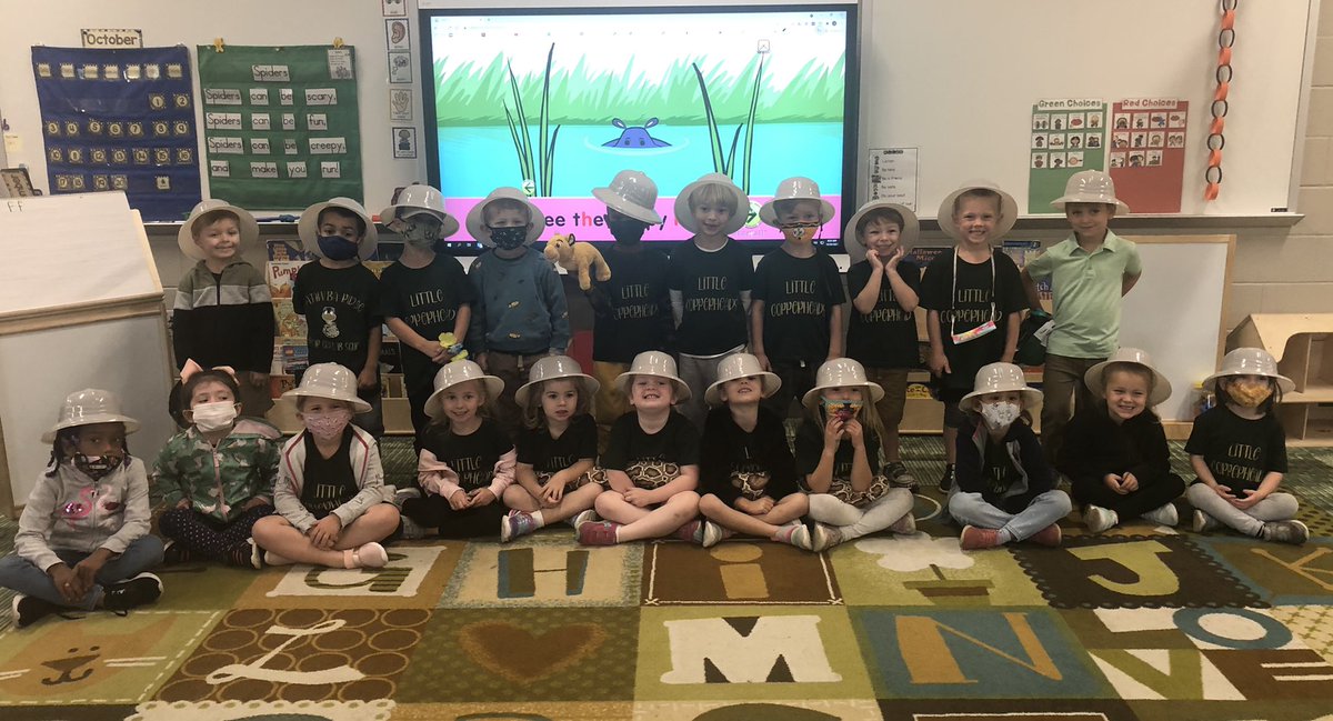 LilCopperheads's tweet photo. Safari Day at CRHS and these Little Copperheads are headed to a safari adventure at Anne Springs Greenway! #SpiritWeek #LittleCopperheads #Theridge https://t.co/hWY98PYUhm