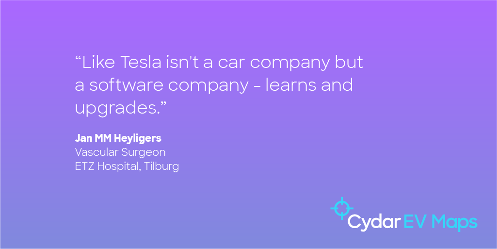 CydarMedical's tweet photo. Cydar EV Maps - like Tesla’s technology, we are continually improving and upgrading.
#RevolutionisingSurgery #AorticTherapy #CydarEVMaps
#SurgicalAugmentedIntelligence #Accuracy #VascularSurgery #Endovascular https://t.co/uyrdhxKglv