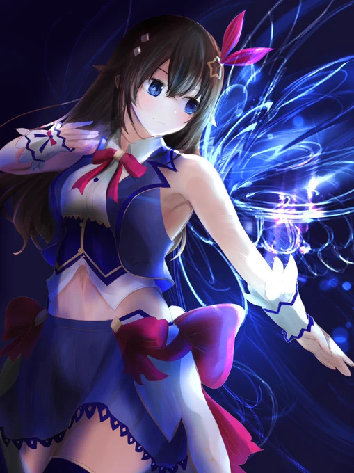 #soraArt

もっと羽ばたくから
 期待しててね 