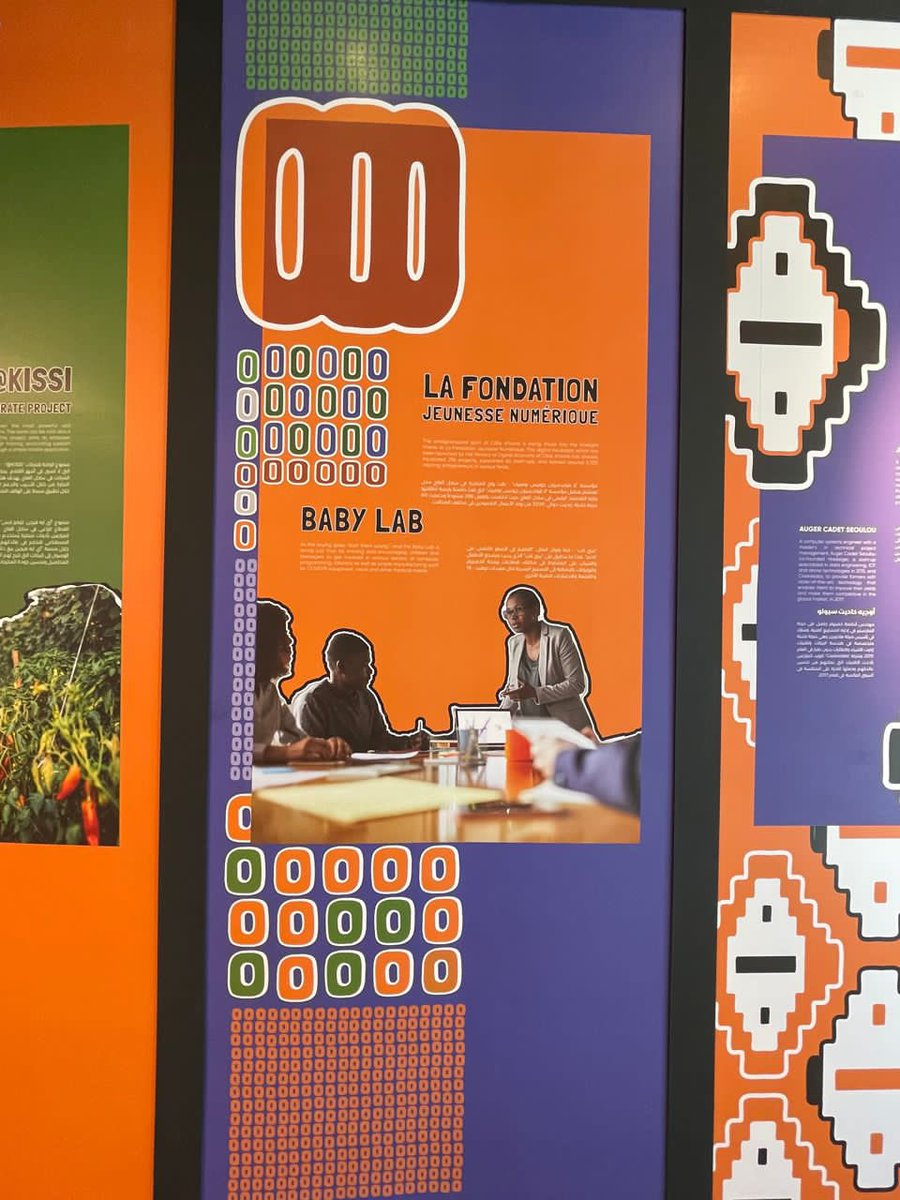 FondationJN's tweet photo. Quelques images du pavillon Côte d'Ivoire dans le cadre de Dubai Expo 2020.
#MENUTI #SNDI #ARTCI #ANSUT #VITIB #ESATIC #AIGF #FONDATIONJN https://t.co/m95ORDEr50