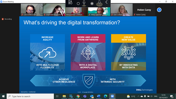 McgrathCeline's tweet photo. Inspiring Industry Insight session with @DellTechIreland today, updating #Cork teachers and guidance counsellors on future trends and skills @BITCIEducation with @CorkETB https://t.co/gsErhYwGlv