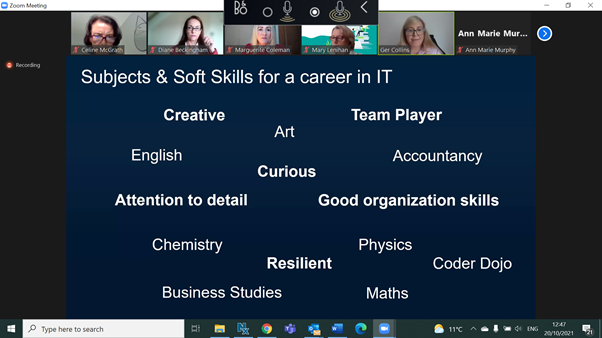 McgrathCeline's tweet photo. Inspiring Industry Insight session with @DellTechIreland today, updating #Cork teachers and guidance counsellors on future trends and skills @BITCIEducation with @CorkETB https://t.co/gsErhYwGlv
