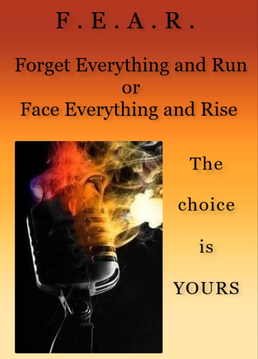 CLady47's tweet image. I posted this in my group “Kingdom Intervention Young Adult Ministry” Our thoughts can be very powerful to what we choose. Give FEAR no power and RISE in VICTORY