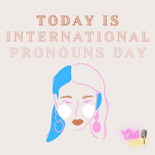 RoseAliceNorton's tweet photo. Today is International Pronouns Day #InternationalPronounsDay PronounsDay. It is important to respect, share and educate about the personal pronouns people use. #dignity #respect #educate @GlyndwrUni https://t.co/fGkf1pbDuW