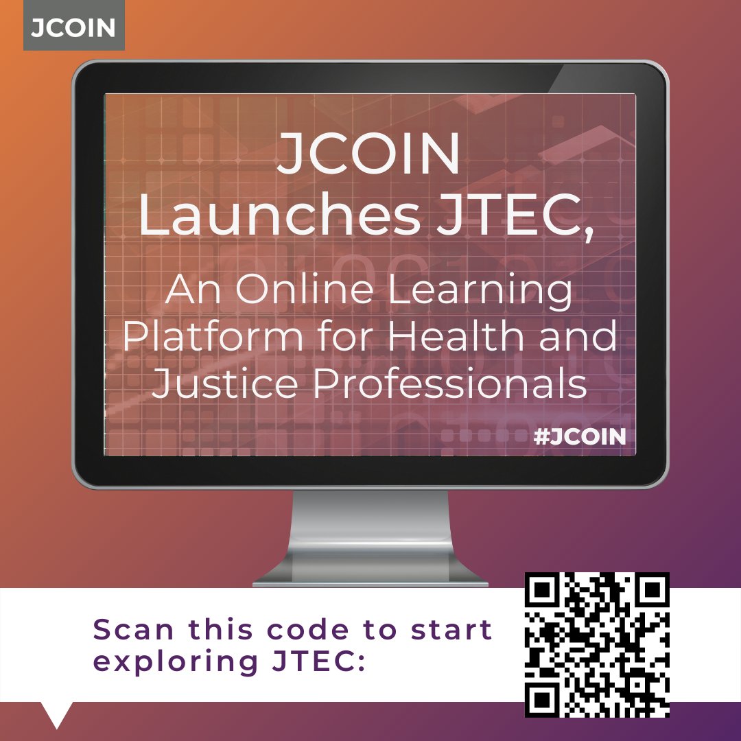 Learn something new on JTEC, a #JCOIN platform offering educational resources at no cost. Listen to the latest research findings on a podcast, attend a webinar or online course, or learn a new skill.