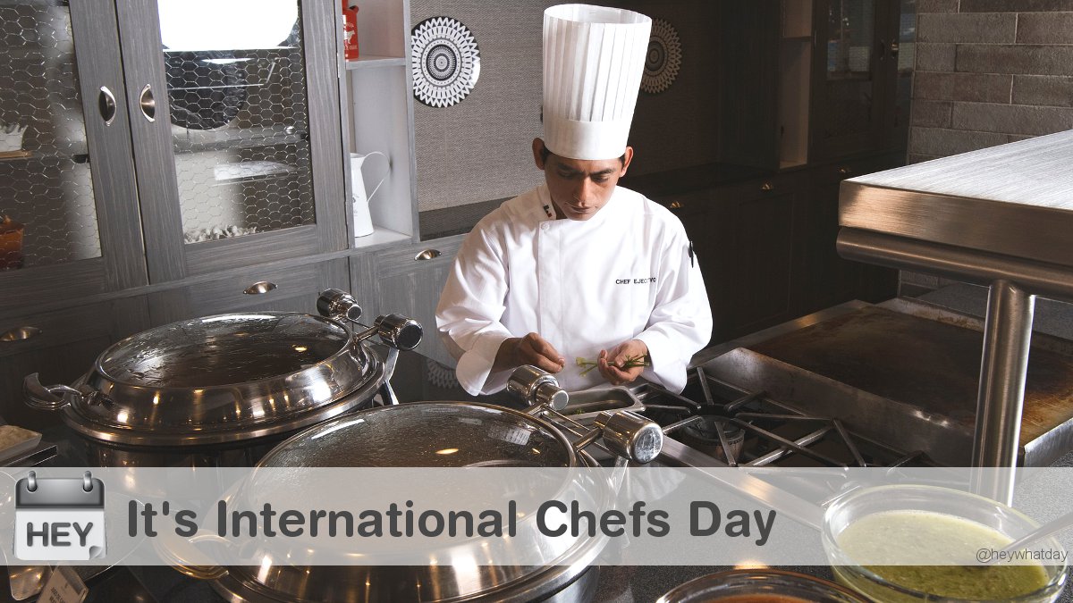 It's International Chefs Day! 
#InternationalChefsDay #ChefDay #ChefsDay