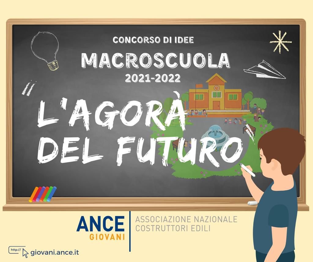 ANCEgiovani's tweet photo. đŤđAl via lâedizione 2021/22 del Concorso di Idee Macroscuola di ANCE Giovani. âProgetta lâagorĂ del futuroâ è una sfida per sensibilizzare lâattenzione sugli spazi che saranno gli enzimi della crescita futura. #ANCEGiovani #Macroscuola #agorafutura
https://t.co/a2l6MVG0nr https://t.co/qr2QfVjP22