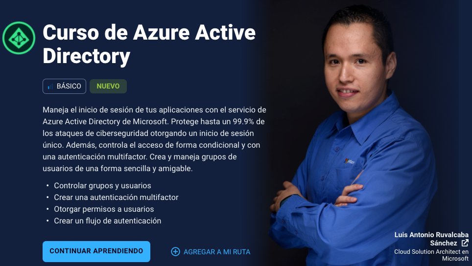 platzi's tweet photo. 🔼 Azure Active Directory es útil para quienes:

🖥 Administran TI
📱 Desarrollan aplicaciones
☁️ Son suscriptores de servicios de nube
👥 Y para los usuarios finales

Descubre cómo aprovecharlo y cómo protege tu ciberseguridad 👇
https://t.co/xigYthVS9v https://t.co/TPqyBcdGzZ