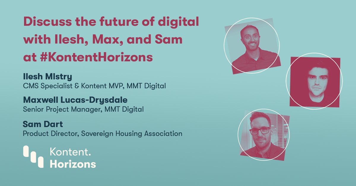 MMT (@mmt_digital) on Twitter photo Want to learn more about the benefits of #HeadlessCMS? Catch us at the <a href="/KenticoKontent/">Kontent.ai</a> #KontentHorizons event of the year for developers, marketers and digital innovators 💡
🗓️ Kentico Horizons 2021 takes place online, 9 - 11 Nov
Book your place here: horizons.kontent.ai/#agenda-europe Want to learn more about the benefits of #HeadlessCMS? Catch us at the <a href="/KenticoKontent/">Kontent.ai</a> #KontentHorizons event of the year for developers, marketers and digital innovators 💡
🗓️ Kentico Horizons 2021 takes place online, 9 - 11 Nov
Book your place here: horizons.kontent.ai/#agenda-europe