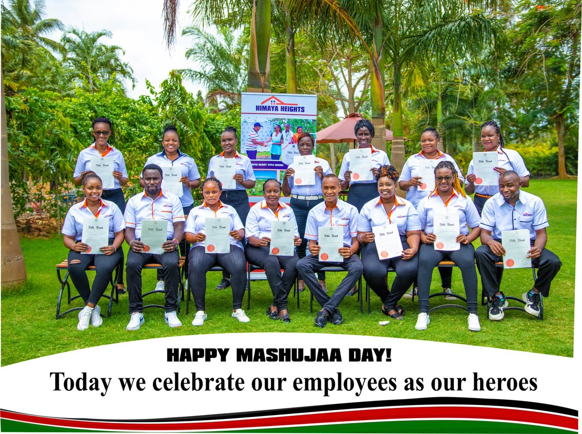 monicadigitall's tweet photo. Today we celebrate our committed members of staff.

Hats off our support system. 

#NyinyiNiMashujaa.

https://t.co/FKSbjIZJrz

#Curfew #curfewlifted #MashujaaDay2021 #MASHUJAA2021 #EdgarObareSim2 #MashujaaInKirinyaga #Migunamiguna https://t.co/ffedfhODv4