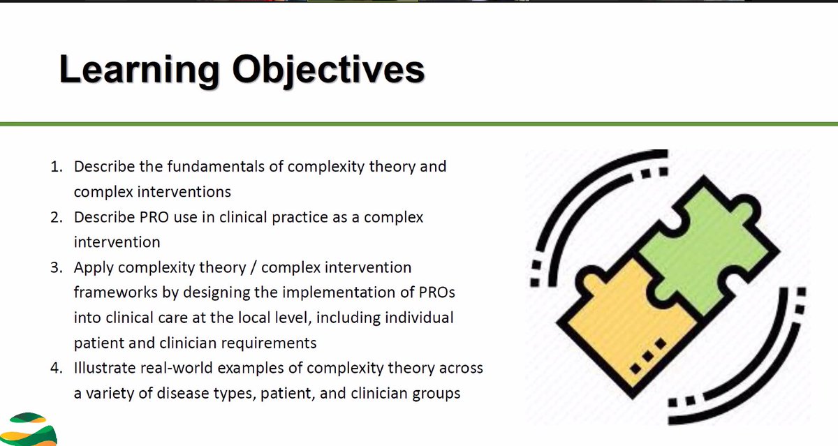 charlottemossy6's tweet image. Attending the #ISOQOL2021 workshop on #complexitytheory. Looking forward to find out more about this theory and similar initiatives #implementing #PROMs into local clinical care! Lessons to be learnt for my own #PhD project. #ISOQOL #Cancer #qualityoflife