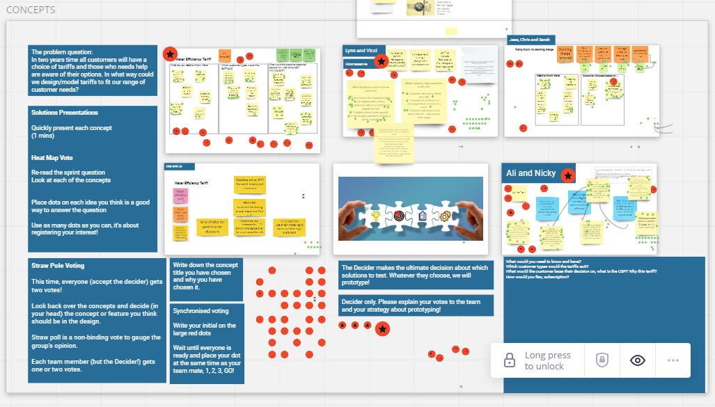 JessCook_NE's tweet photo. Day 3 of #TipTopTariffs at @NorthumbrianH2O #InnovationFestival21 and while it's the shortest of the four days, it was an incredible one!
We've managed to generate 22 ideas, took 4 ideas to concept stage, and are moving 3 through to the prototype stage... https://t.co/A8p5h5BO8I