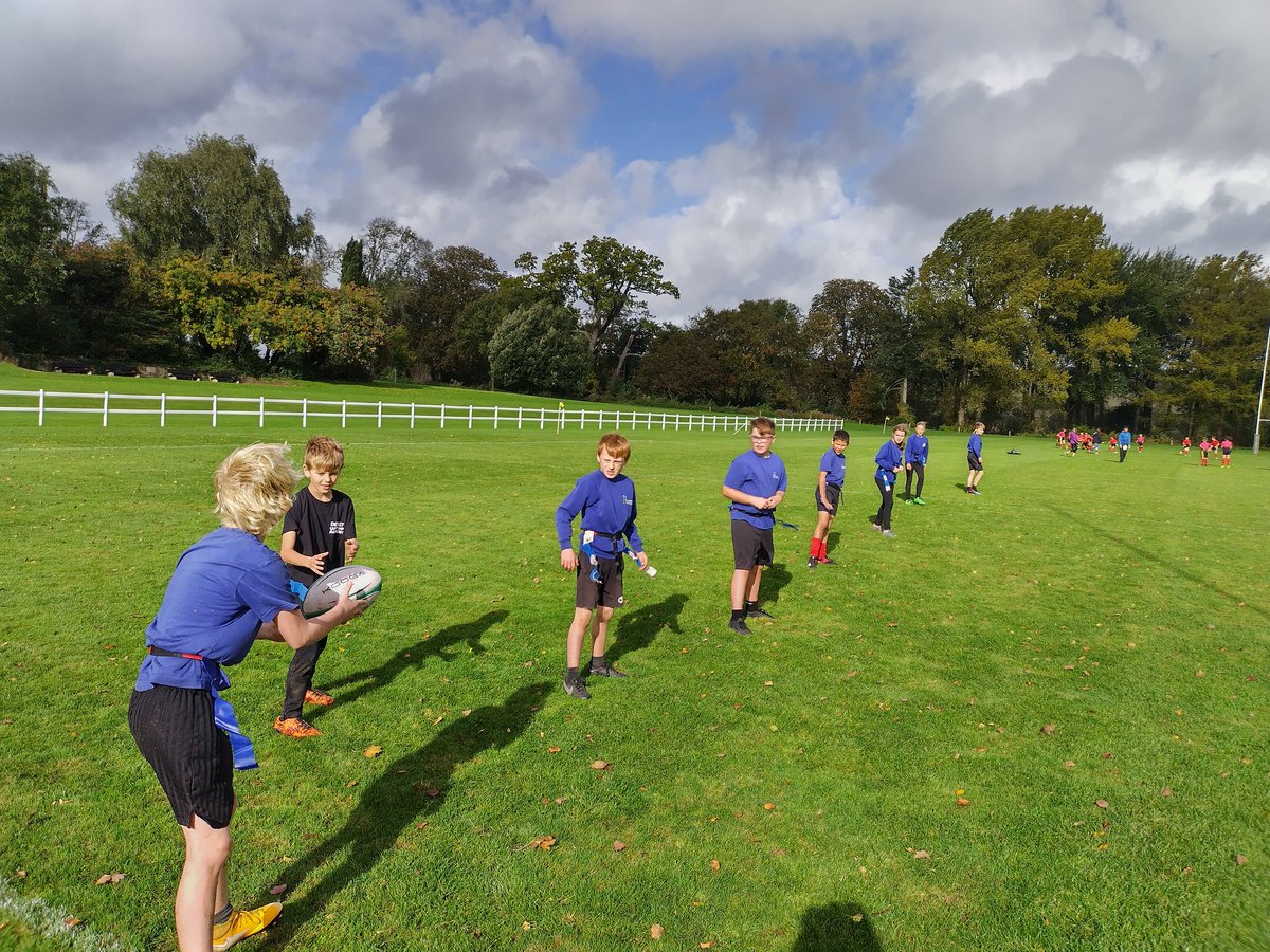 Spetisburyprim1's tweet photo. A fantastic morning on the rugby pitches of @BryanstonSchool for the BSN Tag Rugby festival. We only went and won the competition! #growing #maturing #winning https://t.co/rHzalnDjLQ