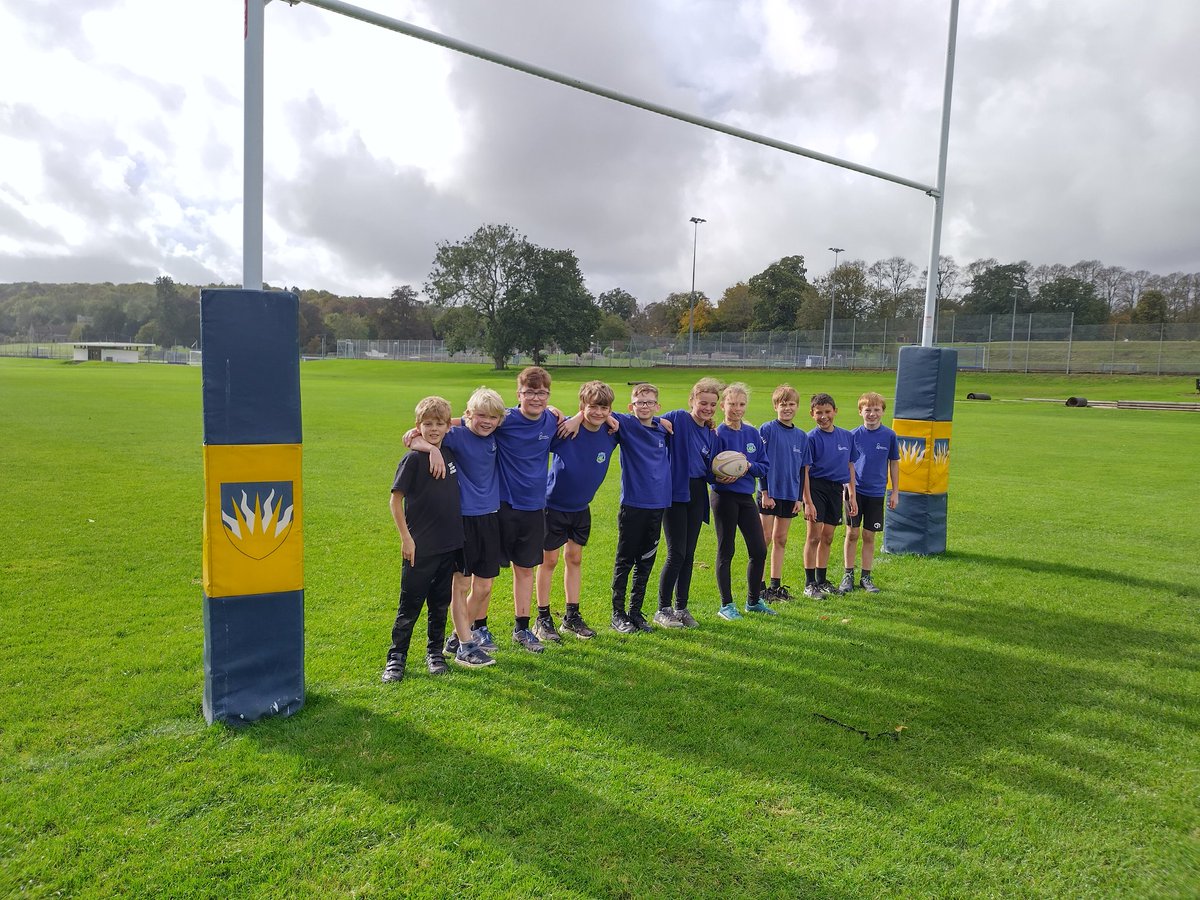 Spetisburyprim1's tweet photo. A fantastic morning on the rugby pitches of @BryanstonSchool for the BSN Tag Rugby festival. We only went and won the competition! #growing #maturing #winning https://t.co/rHzalnDjLQ
