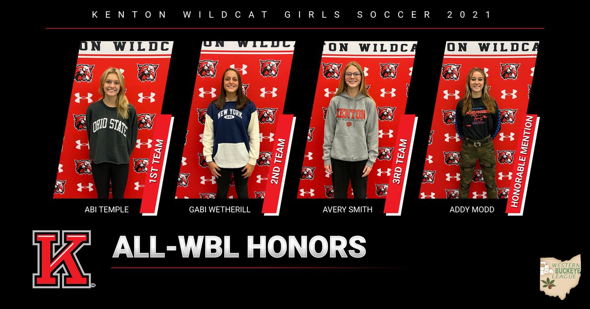 KentonWildcats's tweet photo. Congrats to our 2021 Girls Soccer All-WBL Honorees https://t.co/QvDNbfTDPP