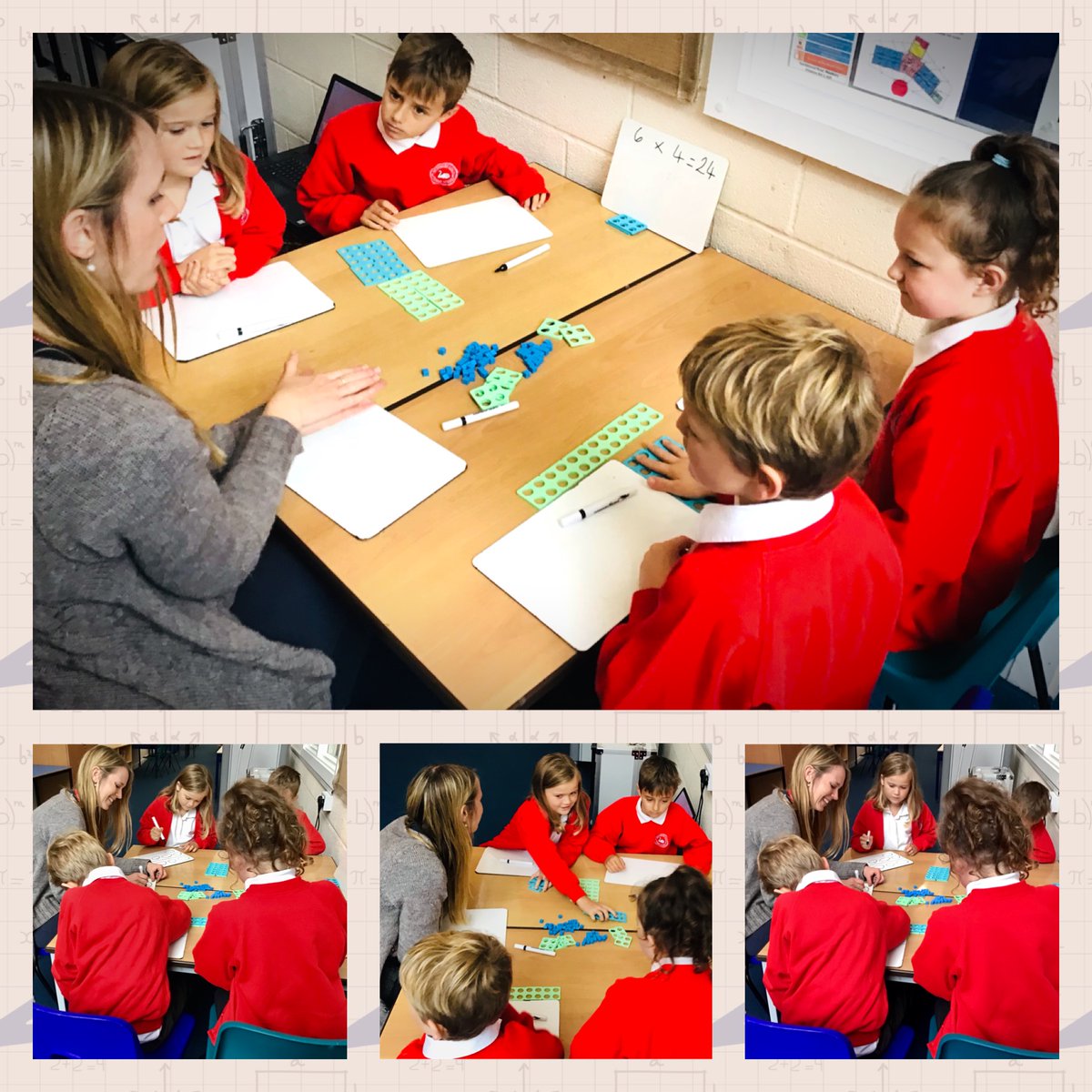 WBLeighSch's tweet photo. #WLPSWestbury small group working #MATHS seeing and feeling the connections between numbers #numicom #seeingandfeeling
#InspireAspireAchieve
#SalisburyDioSchools
@MatraversSchool @SDBE_Update @Numicon @PrimaryTimes @mobiusmathshub https://t.co/cDBCO66NoO